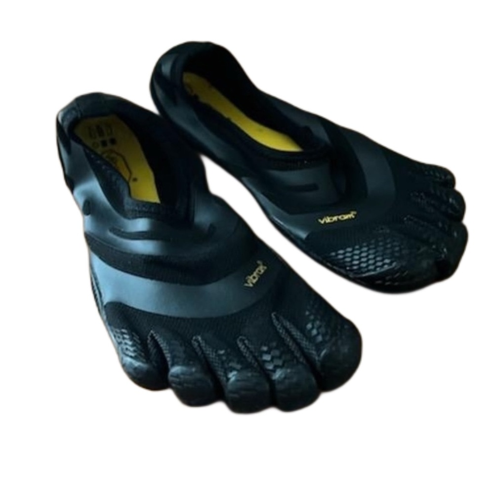 Vibram FiveFingers Black Men's EL-X Toe Shoes Lightweight Breathable NWOB